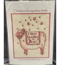 Christmas Keepsakes Redwork